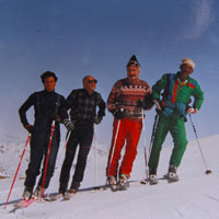 Soldan sağa; Muhlis Gider, Osman Çarpatan, Yılmaz İşaşır, Mahmut Ardahan
