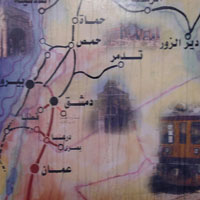 Tarihi Hicaz Demiryolu Haritası