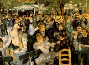 5) Bal au moulin de la Galette, Montmartre - Fransız ressam, Pierre-Auguste Renoir tarafından 1876 yılında tamamlandı. 1990 yılında 78 milyon dolara satılan tablonun bugünkü değeri 122.8 milyon dolar. 