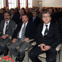 Tanıtım toplantısına MHP Genel Saymanı ve Trabzon Milletvekili Süleyman Latif Yunusoğlu'da katıldı