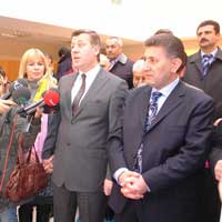 Açılış törenine Metin Şentürk ve İstanbul Milletvekili Lokman Ayva da katıldı