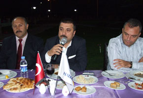 Dr. Şahap Kavcıoğlu, iftar sonrası davetlilere hitaben bir konuşma yaptı...