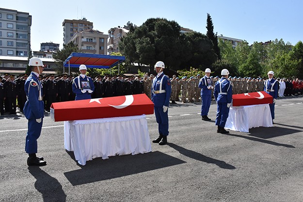 Şehitlerimize Trabzon'da tören