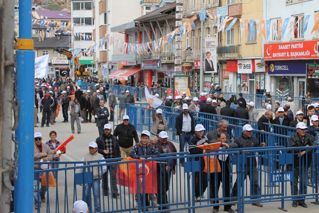 Başbakan Davutoğlu, Bayburt'ta