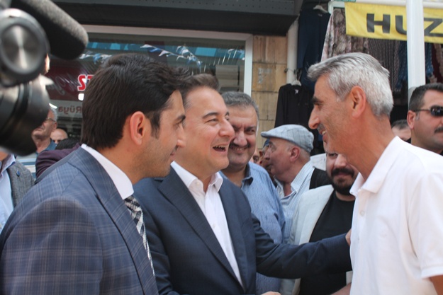 DEVA Partisi Genel Başkanı Ali Babacan Bayburt'ta