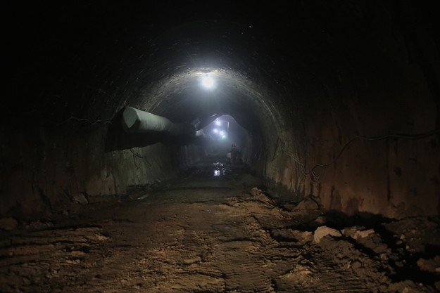 Kop Tüneli inşaatında göçük oluştu