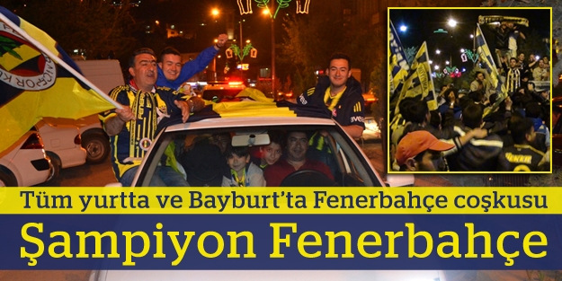 2013 - 2014 şampiyonu Fenerbahçe
