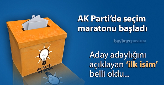 AK Parti'de ilk aday adayı belli oldu
