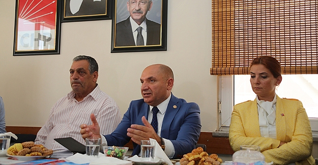CHP'li Tarhan Bayburt'ta ülke gündemini değerlendirdi