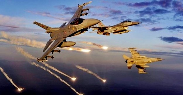 Türk savaş uçakları IŞİD'i vuruyor haberi
