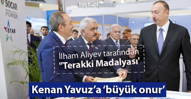 Aliyev'den Kenan Yavuz'a "büyük onur"