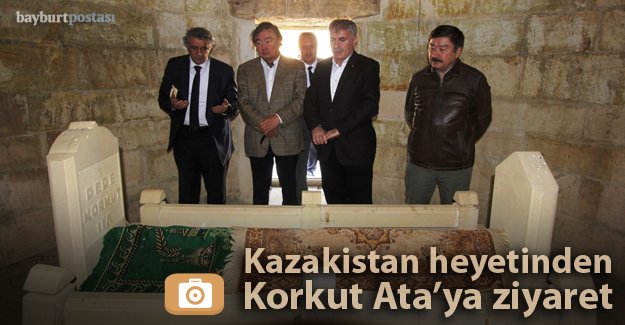 Kazak heyet 'Korkut Ata'nın huzurunda