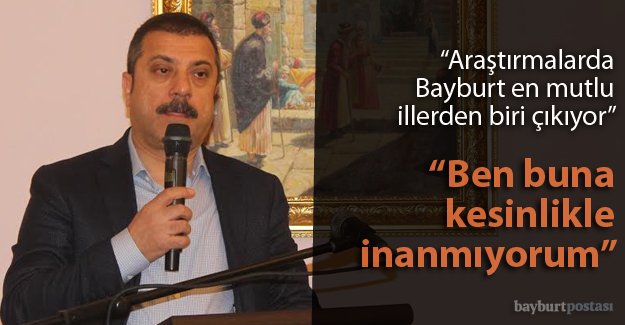 Kavcıoğlu: "Tartışılmayan tek yer Bayburt Kalesi"