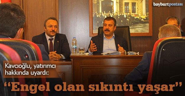 Kavcıoğlu: "Yatırımcıya kırmızı halı sereceğiz"