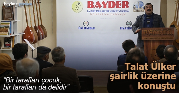 'BAYDER Kültür Sohbetleri'nde Talat Ülker konuştu