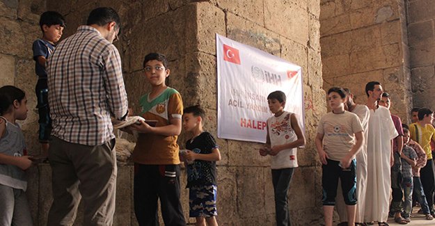 İHH’dan Halep'e yardım kampanyası