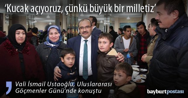 Ustaoğlu: "Dünyada en çok göçmen barındıran ülke Türkiye"
