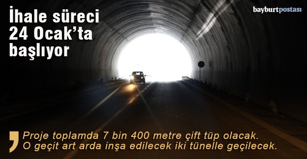 Vauk Tüneli’nin ihale süreci 24 Ocak'ta başlıyor