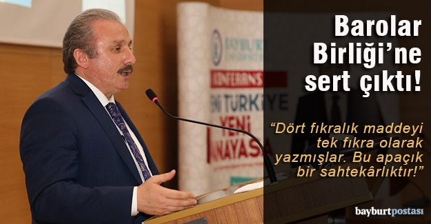 Şentop'tan "Yeni Türkiye Yeni Anayasa" konferansı