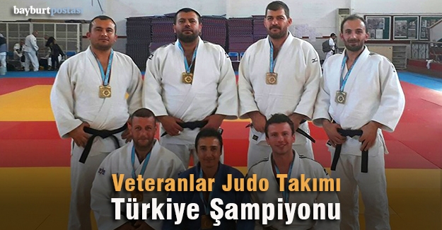 Veteranlar Judo Takımı Türkiye Şampiyonu