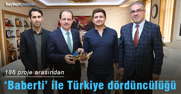 'Baberti' 186 proje arasından Türkiye dördüncüsü oldu