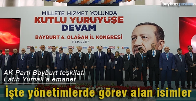 AK Parti, Fatih Yumak başkanlığında şekillendi