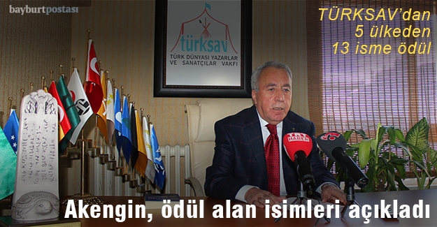 TÜRKSAV 22. Türk Dünyasına Hizmet Ödülleri açıklandı