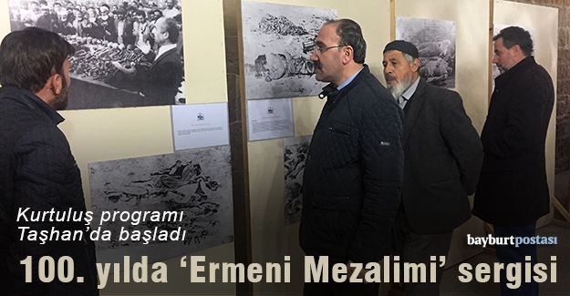 Taşhan'da 'Ermeni Mezalimi' sergisi