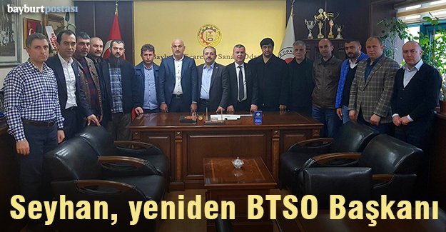 Süleyman Seyhan yeniden BTSO Başkanı