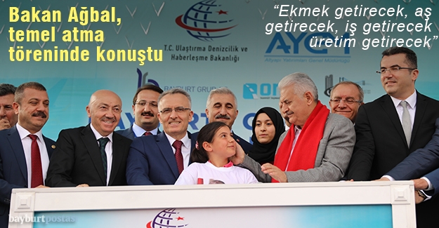 Bakan Ağbal: "Gümüşhane'yi, Bayburt'u değiştirecek, Türkiye'yi büyütecek