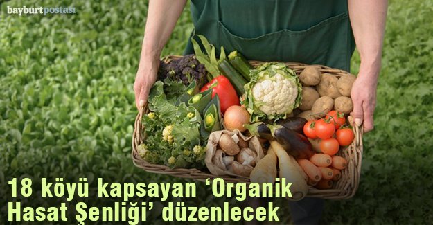 Bayburt'ta, organik ürünler hasat şenliği düzenlenecek