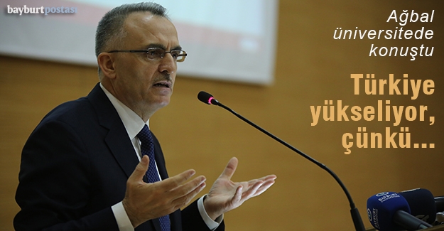 Ağbal: "Türkiye dünyanın ilk 10 ekonomisinden birisi haline geliyor"