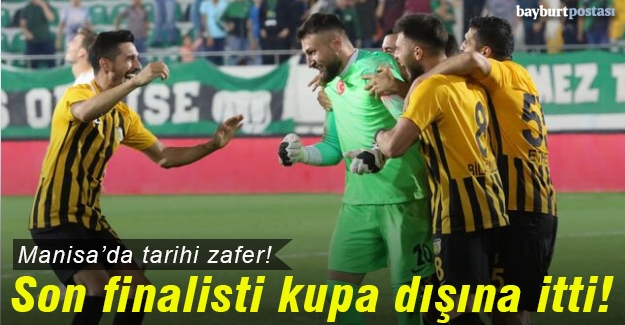 Bayburt Özel İdarespor, son finalisti kupa dışına itti!