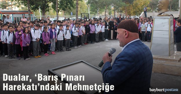Dualar, 'Barış Pınarı Harekatı'nda görev alan Mehmetçiğe