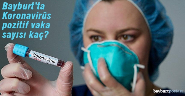 Bayburt'ta Koronavirüs pozitif vaka sayısı kaç?