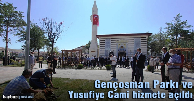 Genç Osman Parkı ve Yusufiye Cami hizmete açıldı