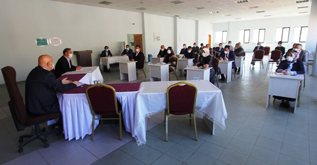 Bayburt Belediyesi'nde Birim Amirleri toplantısı