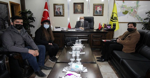 İHA Erzincan Bölge Müdürü Akbuğa'dan, Başkan Pekmezci'ye Ziyaret