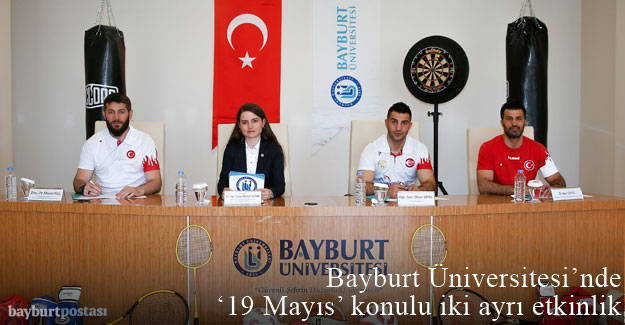 Bayburt Üniversitesinden 19 Mayıs Atatürk'ü Anma, Gençlik ve Spor Bayramı Etkinlikleri