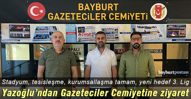 Bayburt İstanbul FK Başkanı Bünyamin Yazoğlu: "Yeni sezonda hedef 3. Lig"