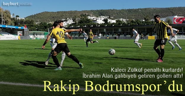 Bayburt Özel İdarespor, Bodrum'da İbrahim Alan'la güldü!