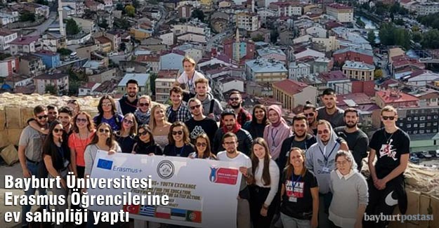 Bayburt Üniversitesi Erasmus+ Öğrencilerine Ev Sahipliği Yaptı