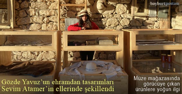 Tasarımcı Gözde Yavuz'un ehram ürünleri, Sevim Atamer'in ellerinde şekillendi