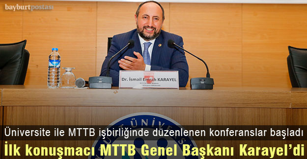 MTTB Genel Başkanı Karayel'den “Sivil Toplum ve Türkiye’nin Geleceği” Sunumu