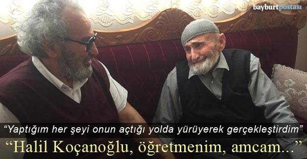 Prof. Koçan'dan amcası, öğretmeni Halil Koçanoğlu için başsağlığı mesajı