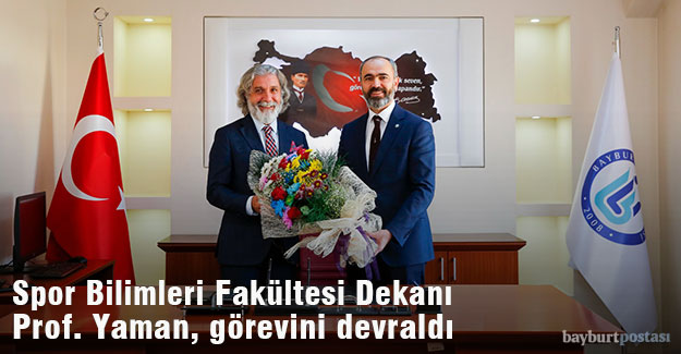 Spor Bilimleri Fakültesi Dekanı Prof. Dr. Çetin Yaman, görevine başladı