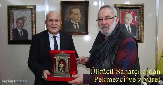 Aşık Sefai, Ali Kınık ve Ahmet Öngel'den Başkan Pekmezci'ye ziyaret