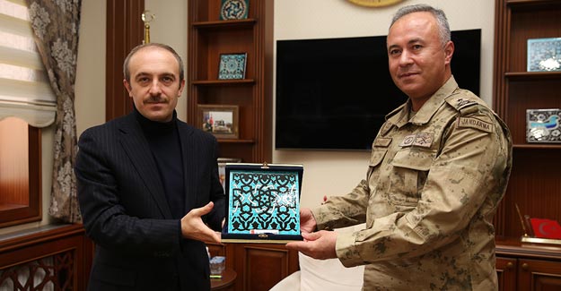 Tuğgeneral Köroğlu'ndan Vali Cüneyt Epcim’e ziyaret
