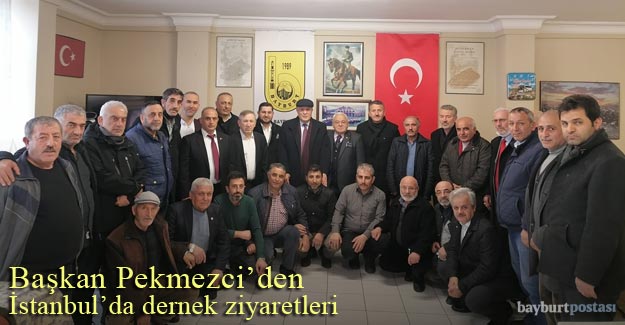 Başkan Pekmezci'den İstanbul'da dernek ziyaretleri