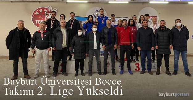 Bayburt Üniversitesi Bocce Takımı 2. Lige Yükseldi